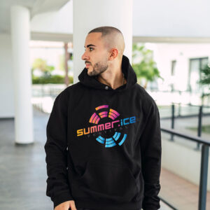 Hoodie farbig - Summer Ice Festivals (unisex)