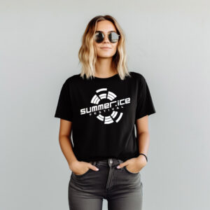 T-Shirt weiss - Summer Ice Festivals (unisex)